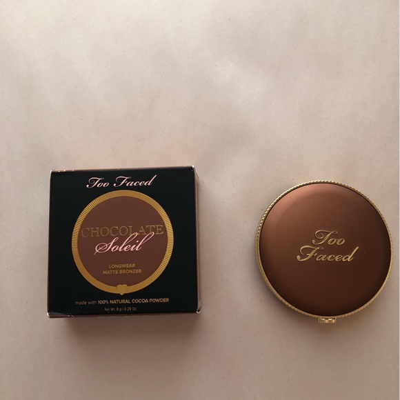 Too Faced Chocolate Longwear Matte Bronzer - Picture 1 of 6
